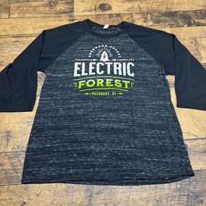 Electric Forest T-shirt Merchandise Sherwood Forest Large‎ UNISEX